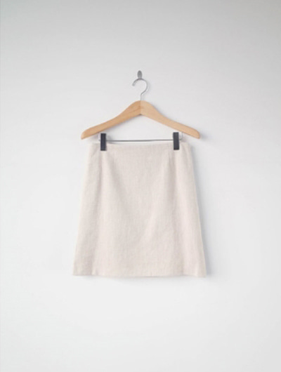linen line skirt (3color)(베이지 m 바로배송)