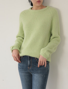 alpaca knit (옐로우그린 바로 배송)